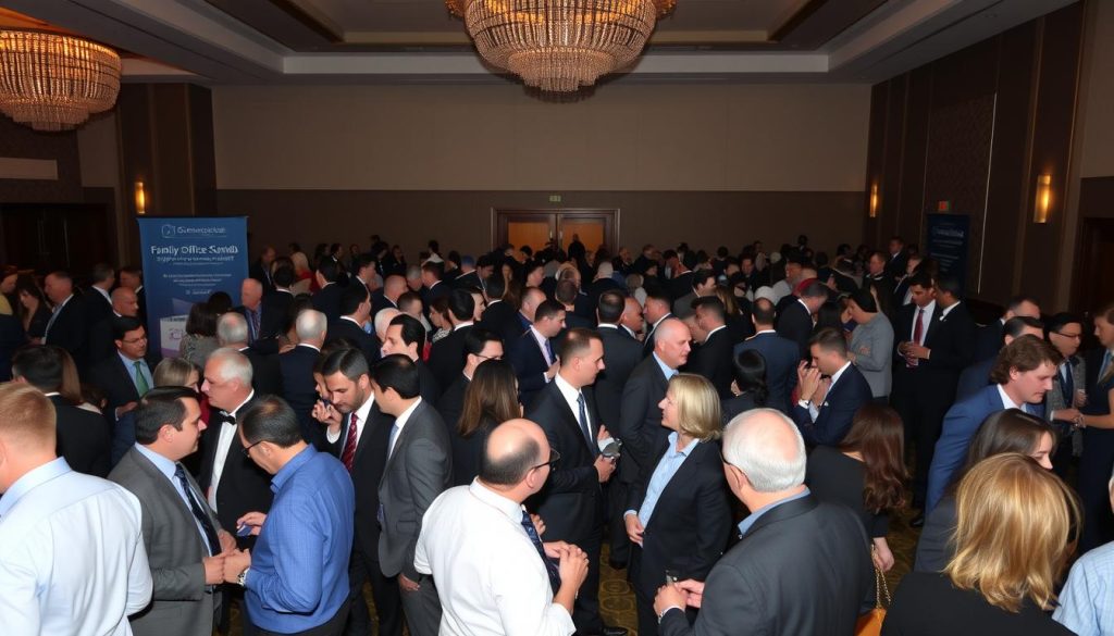 Successful networking at Family Office Club's Super Summit event